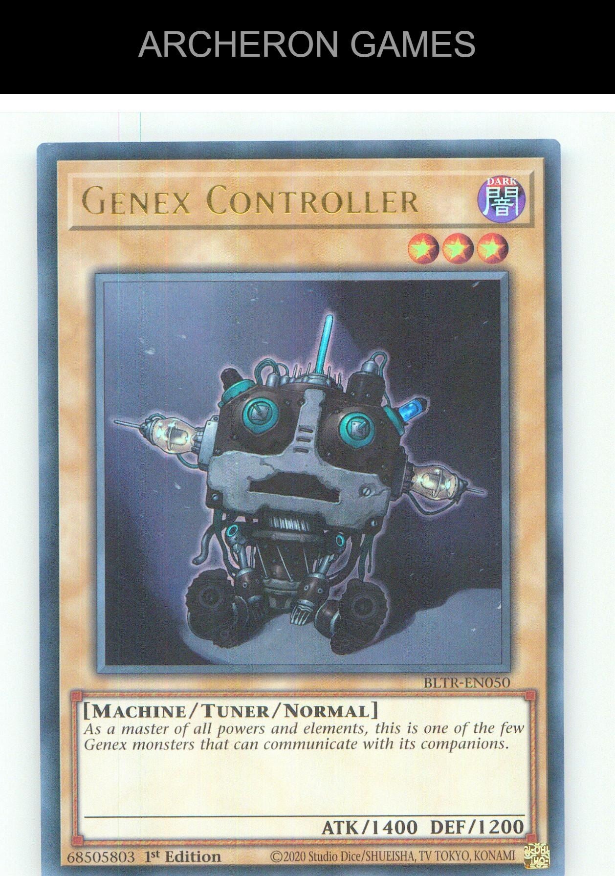Genex Controller UR YUGIOH Card 1st Edition