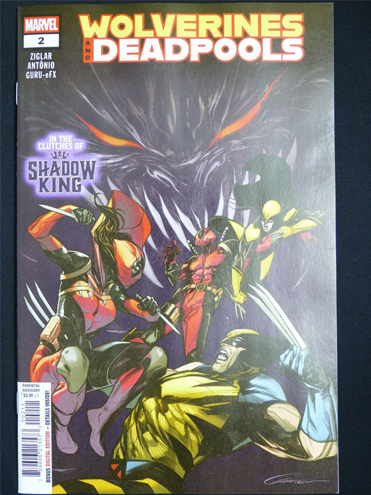 WOLVERINES and Deadpools #2 - Oct 2025 Marvel Comic #2NS