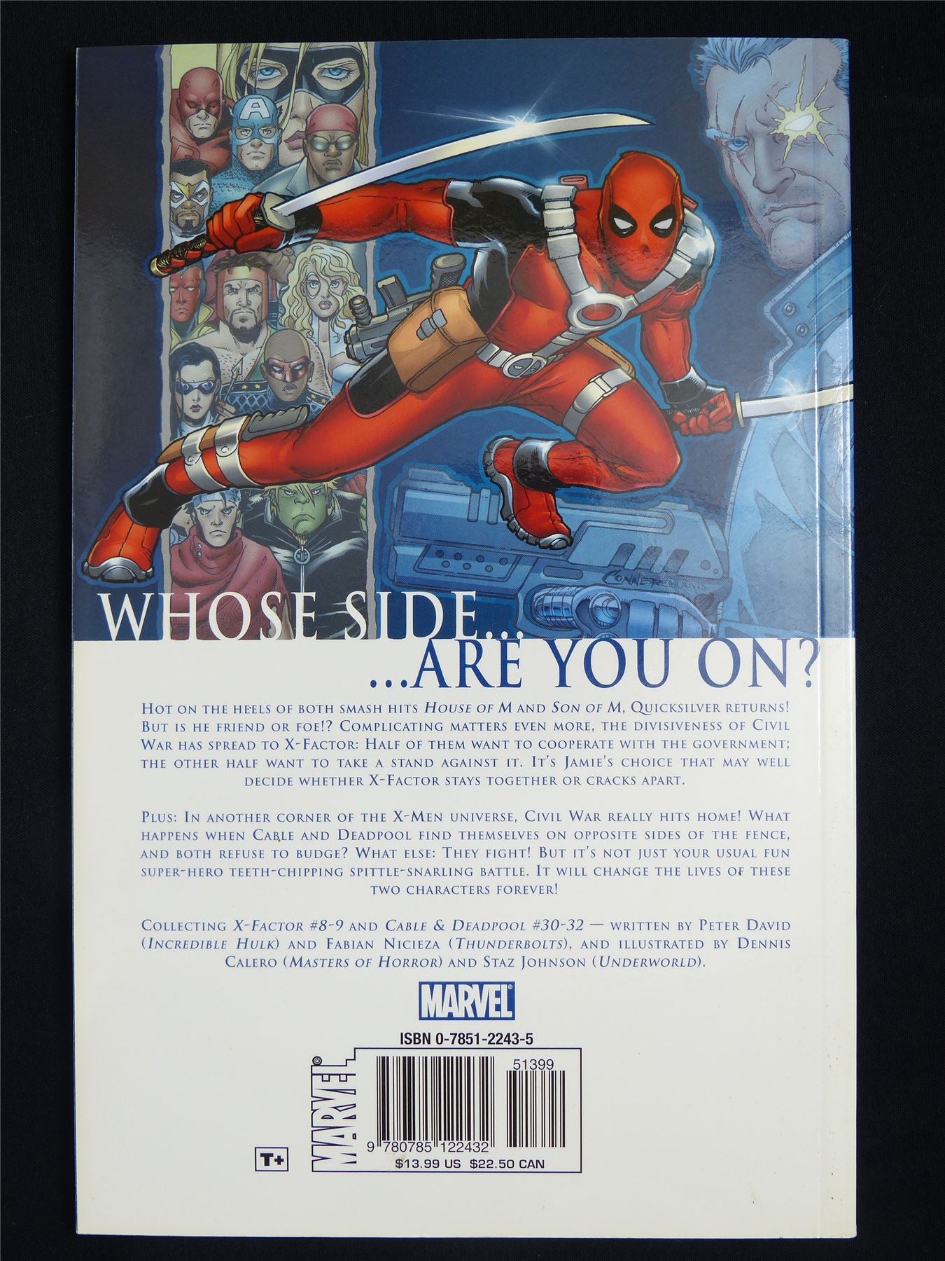 Civil War: X-Men Universe - Marvel Graphic Softback #486
