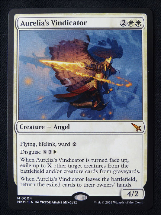 Aurelia's Vindicator - MKM - Mtg Card #FM