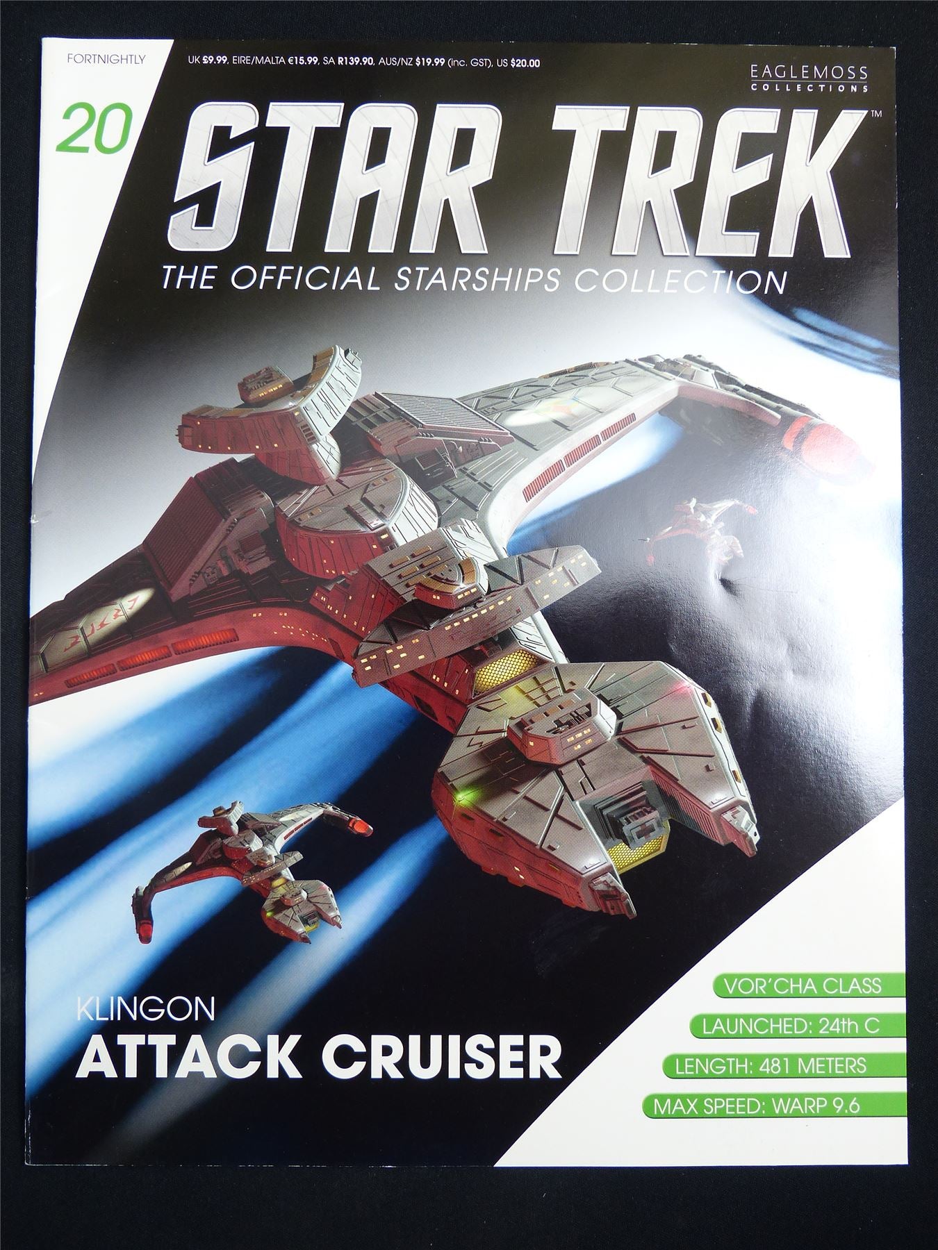 Star Trek The official Starships Collection #20 - Eaglemoss Magazine #2X8