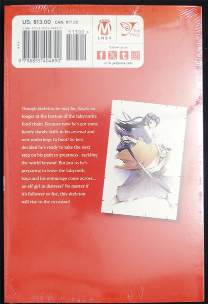 The Skeleton Enchanted by the Cursed Blade volume 2 - Yen Press Manga #PD