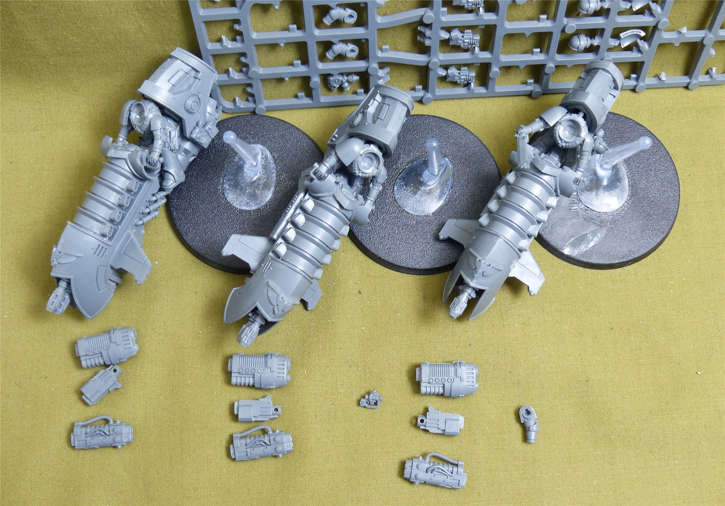 Scimitar Jetbike Squadron Part built and magnetised - Warhammer Horus Heresy #1XK
