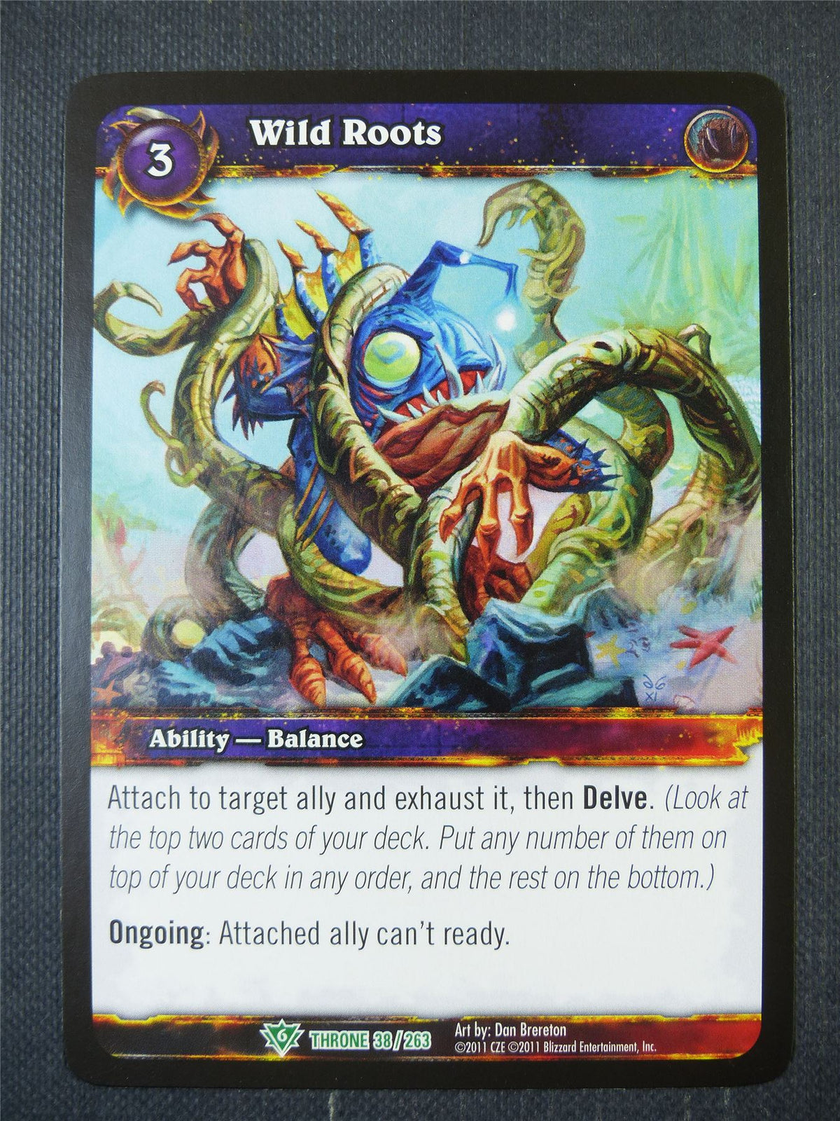 Wild Roots 38/263 - WoW Card #1CY