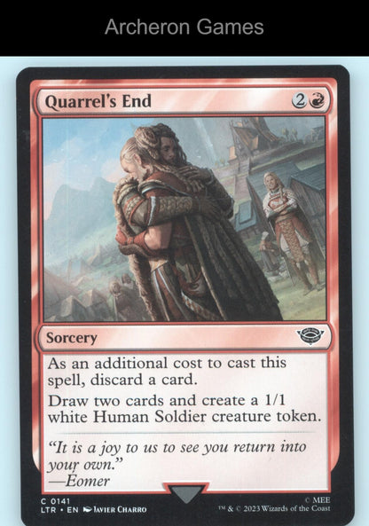 Quarrel's End 141 MTG Card : The Lord of the Rings: Tales of Middle-earth
