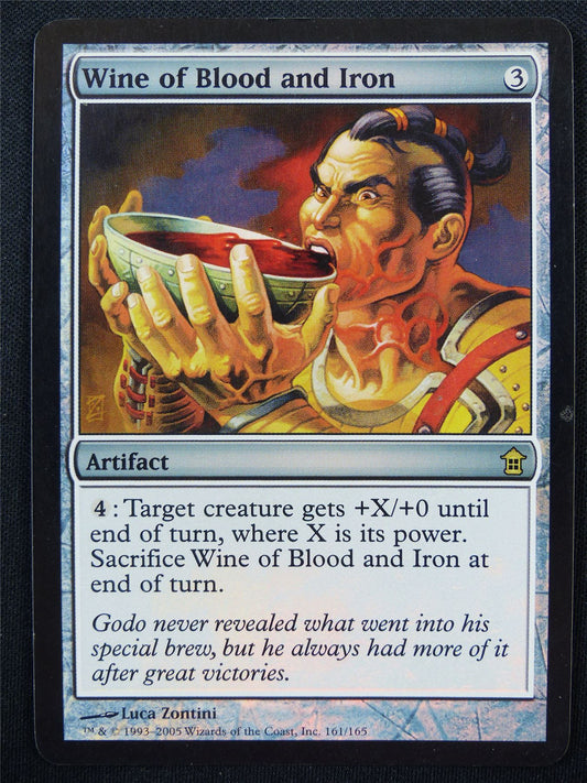 Wine of Blood and Iron Foil - SOK - Mtg Card #1DA