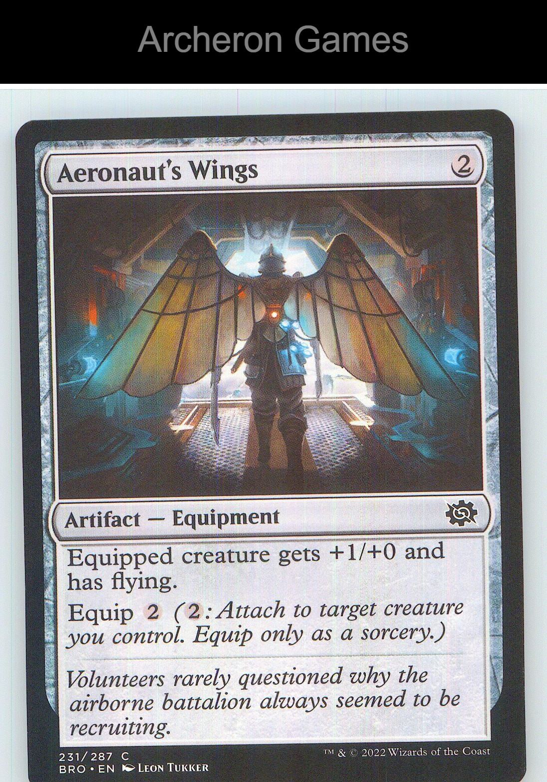 Aeronaut's Wings BRO 231 C MTG Card NM/EX+