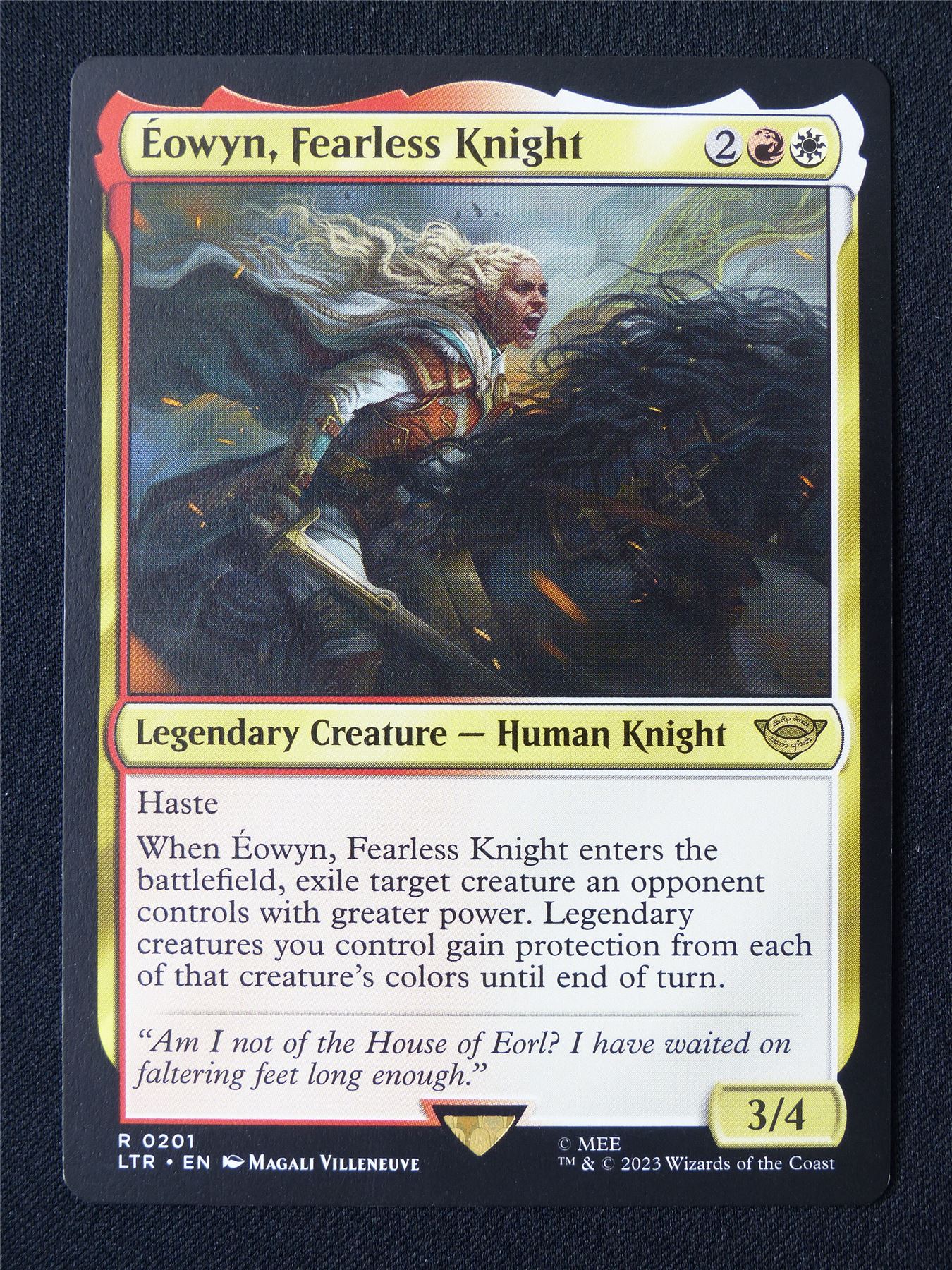 Eowyn Fearless Knight - LTR