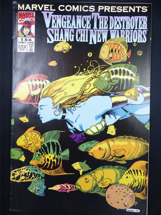 VENGEANCE The Destroyer Shang Chi New Warriors #156 - Marvel Comic #47K