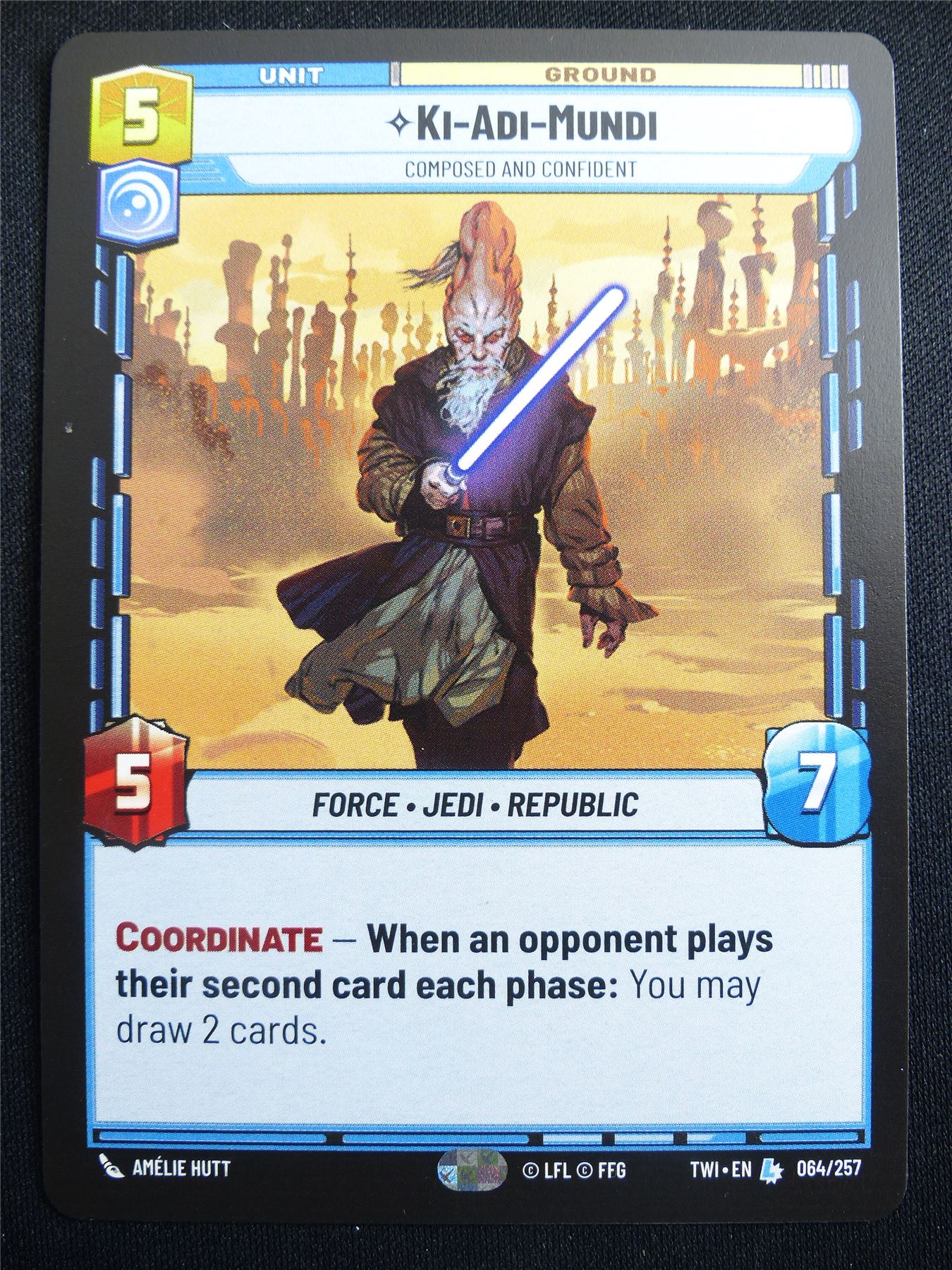 Ki-Adi-Mundi 064/257 - Star Wars Unlimited Card #4H0