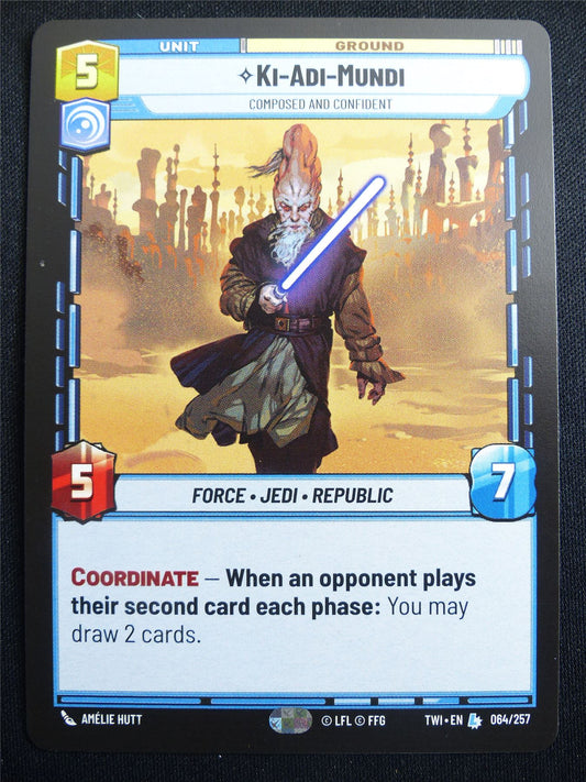 Ki-Adi-Mundi 064/257 - Star Wars Unlimited Card #4H0