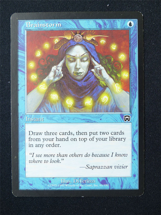 Brainstorm - MMQ - Mtg Card #D