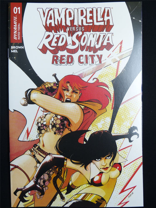 VAMPIRELLA versus Red Sonja: Red City #1 Cvr A - Aug 2026 Dynamite Comic #2YW