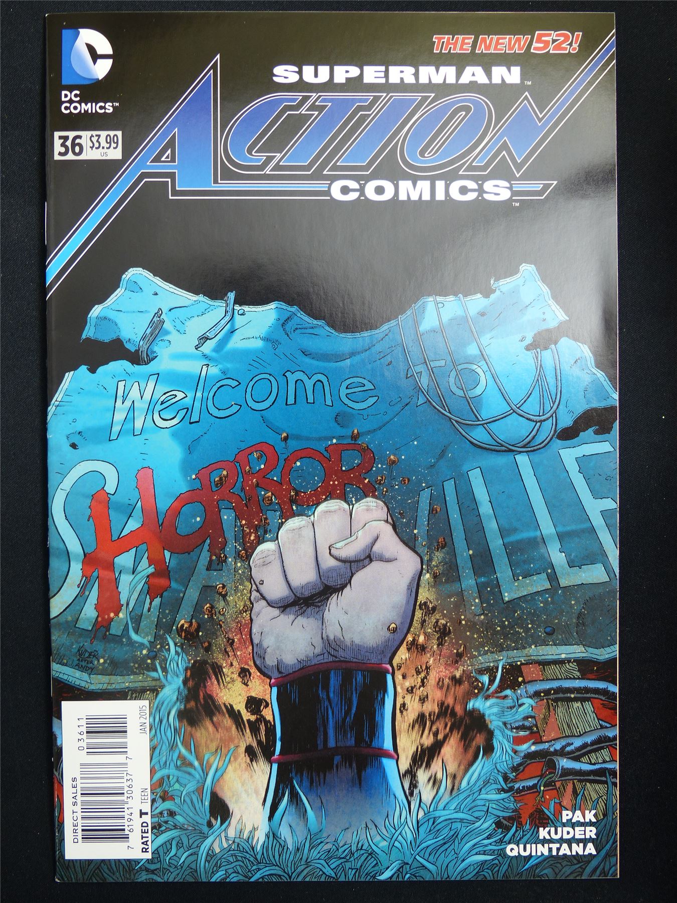 SUPERMAN: Action Comics #36 new 52! - DC Comic #3AS