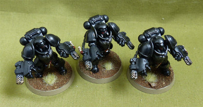 Primaris Aggressors painted - Iron Hands - Warhammer 40K #1HF