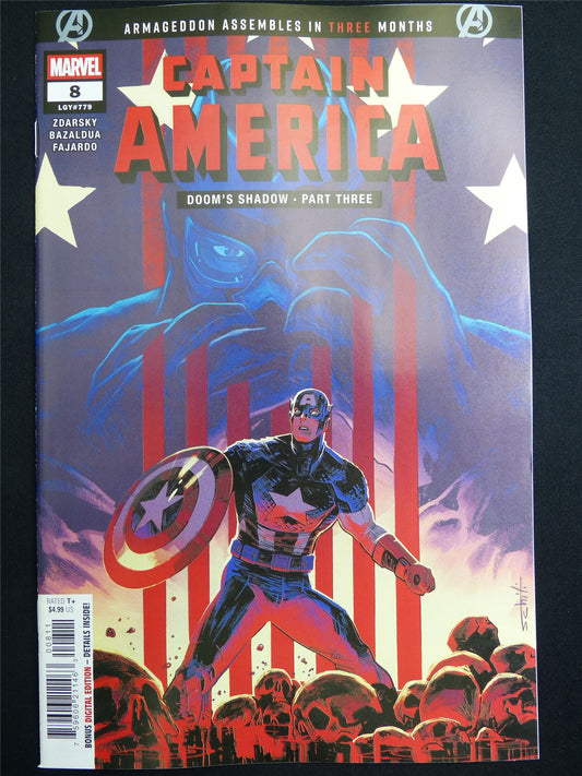 CAPTAIN America #8 - May 2026 Marvel Comic #3WA
