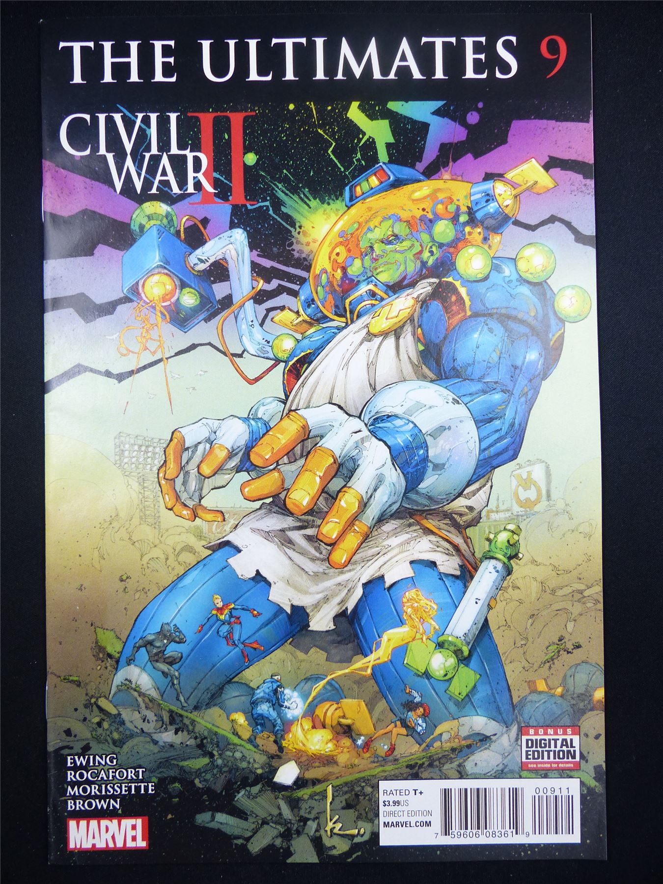 The ULTIMATES #9 - Civil War 2 - Marvel Comic #ID