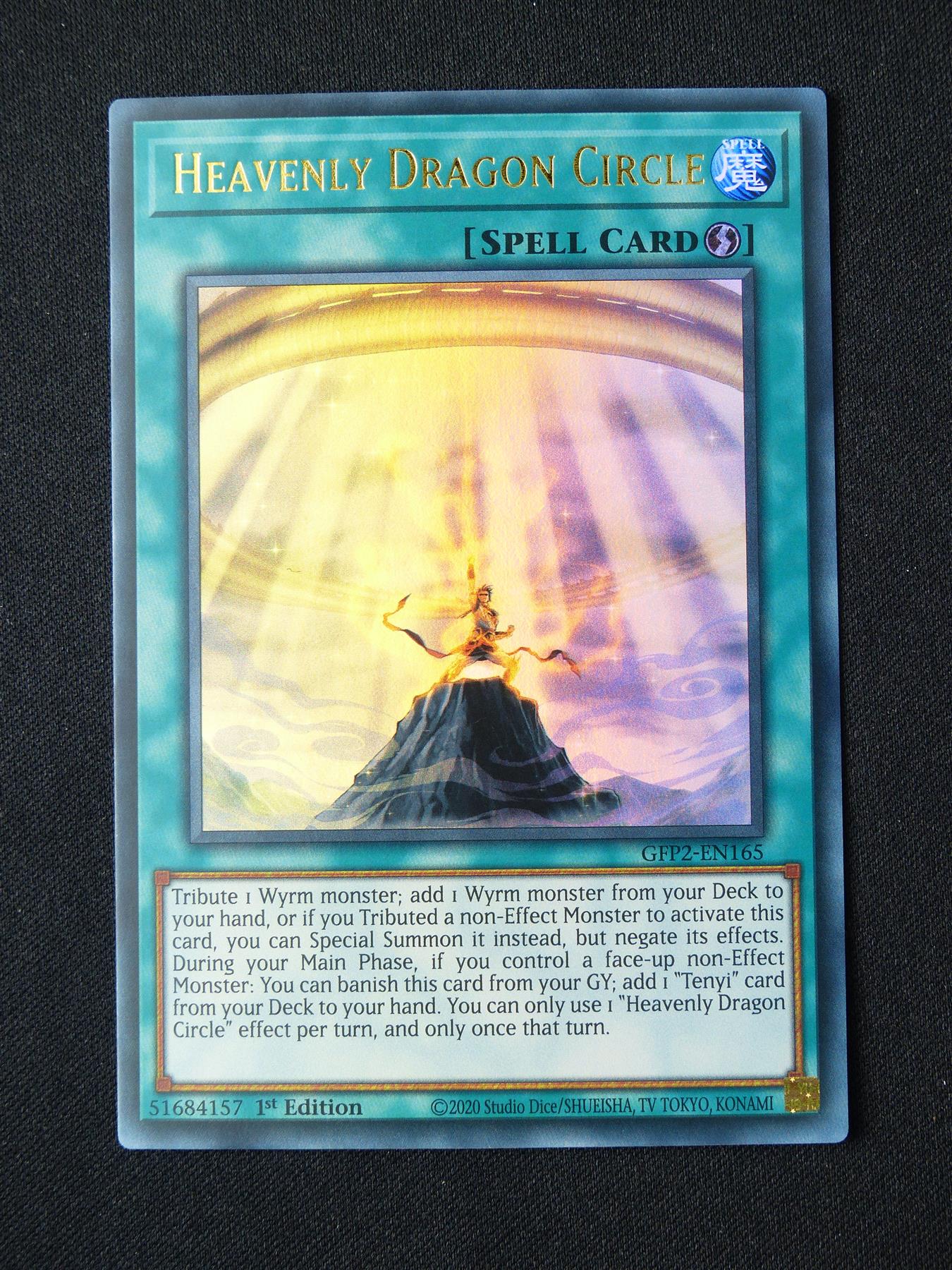Heavenly Dragon Circle GFP2 Ultra Rare - 1st ed Yugioh Card #3AU