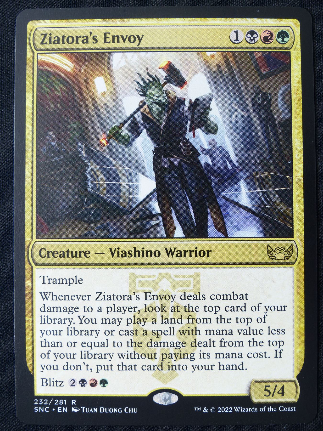 Ziatora's Envoy - SNC - Mtg Card #1I1