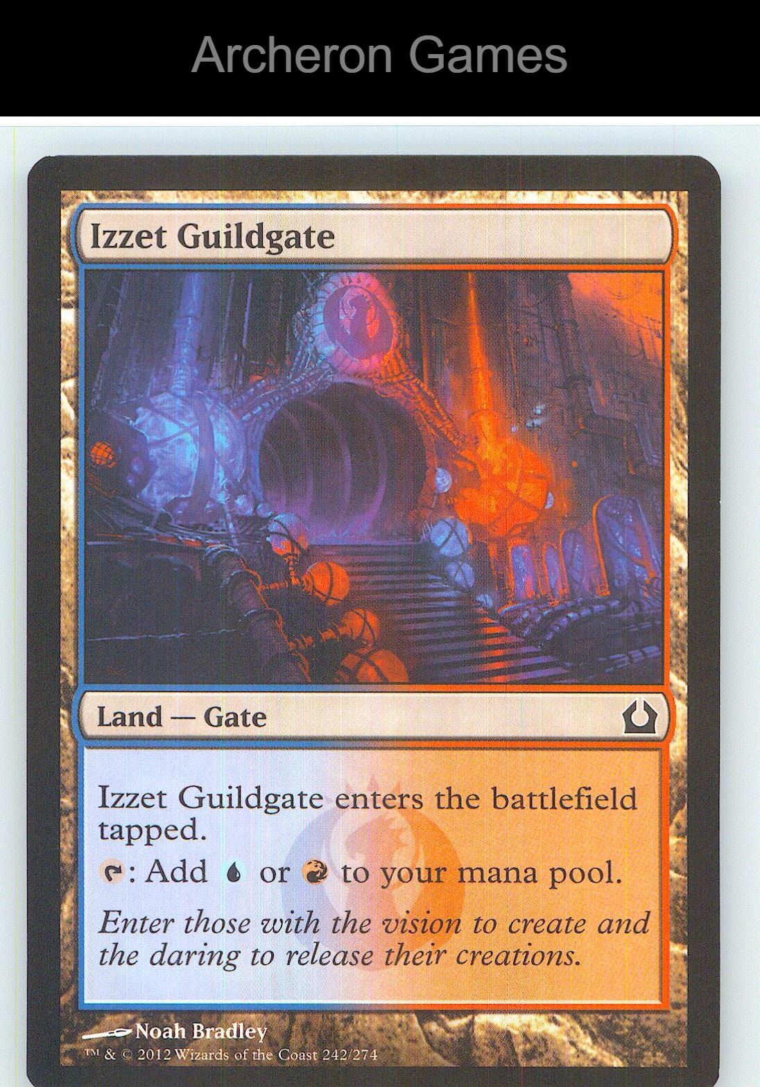 Izzet Guildgate RTR 242 C MTG Card NM/EX+