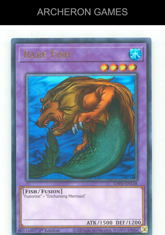 Rare Fish UR YUGIOH Card 1st Edition
