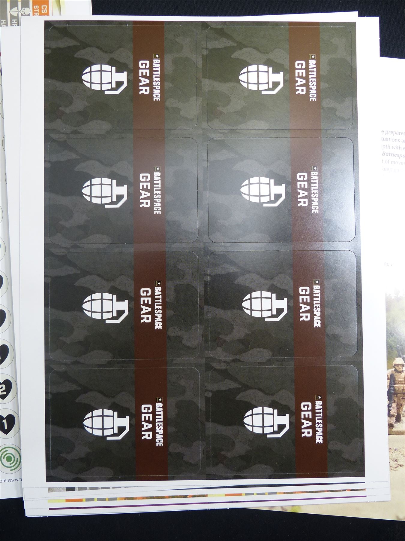 Battlespace Tabletop Solo Game - Modiphius Booklet #1XE