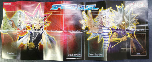 Yugi/Pegasus & Marik/Bakura Speed Duel - Yugioh Paper Playmat #1HX