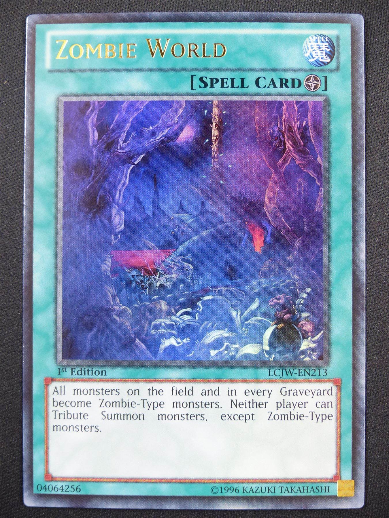 Zombie World LCJW Ultra Rare - 1st ed Yugioh Card #5K6