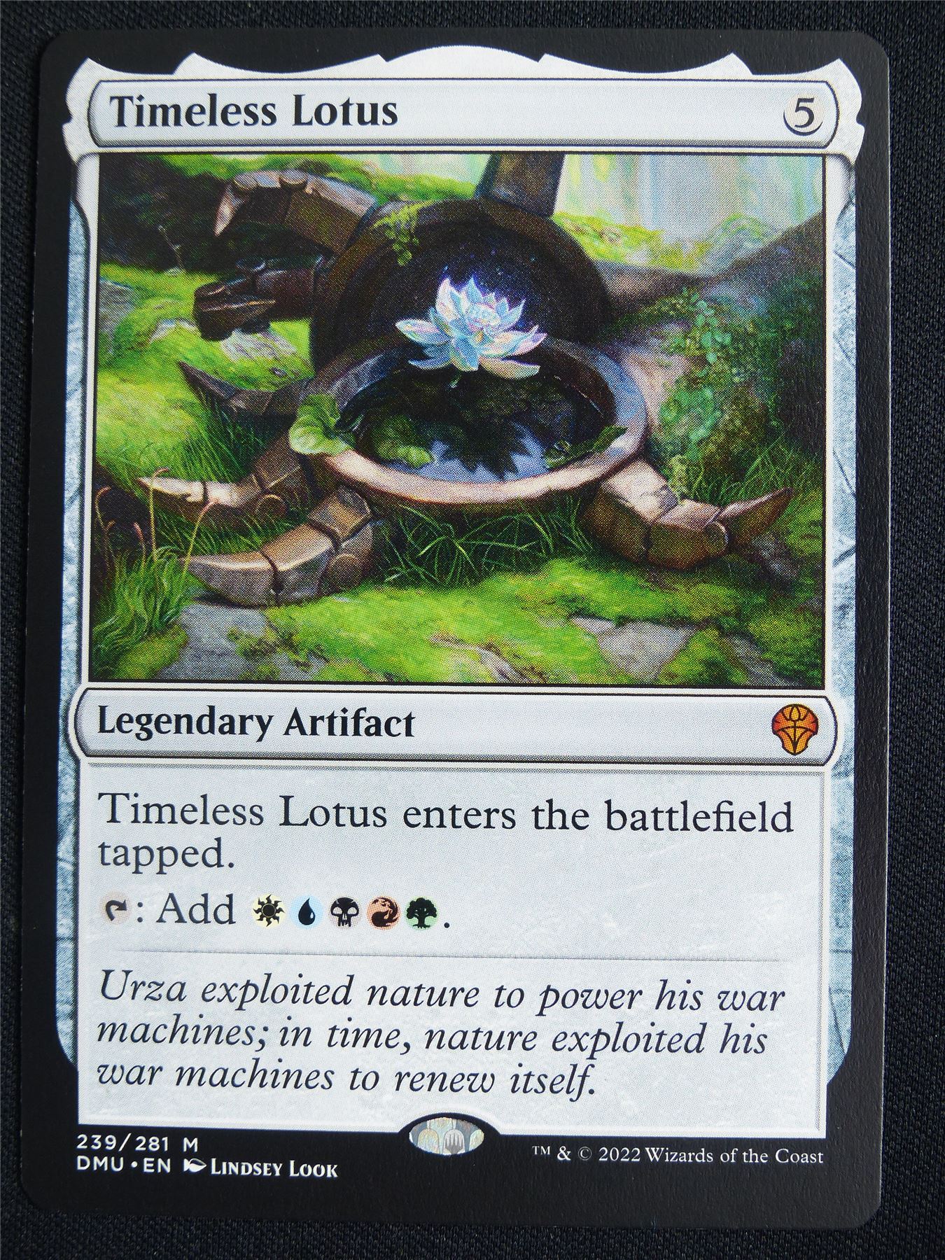 Timeless Lotus - DMU - Mtg Card #3JH