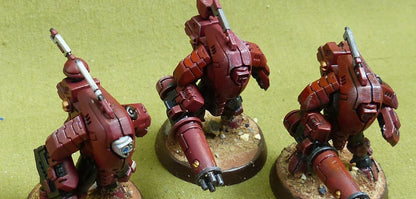 XV25 Stealth Suits painted - Tau Empire - Warhammer 40K #F2