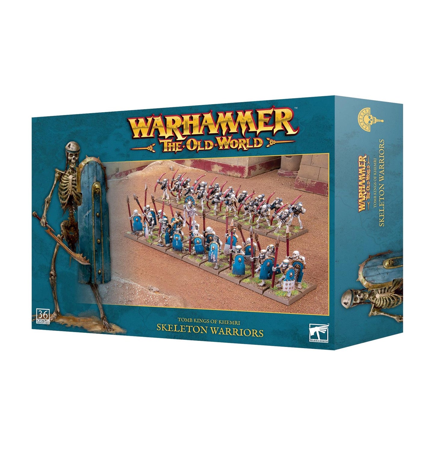 Skeleton Warriors - Tomb Kings of Khemri - Warhammer Old World - Available from 16/03/24