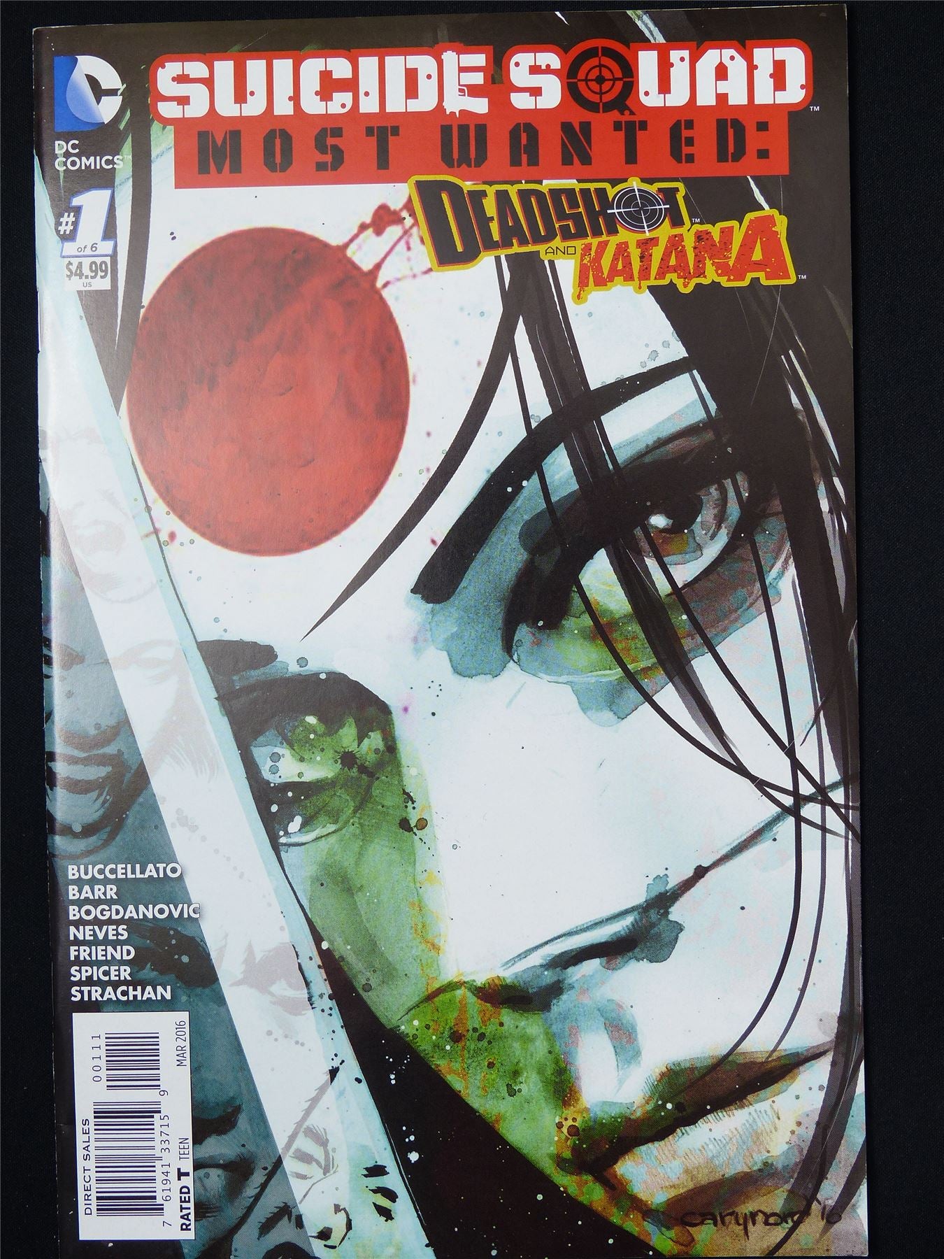 SUICIDE Squad: Most Wanted: Deadshot and Katana #1 - B&B DC Comic #83T