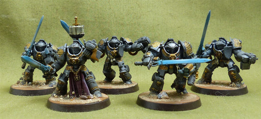 Paladins painted - Grey Knights - Warhammer 40K #5S5