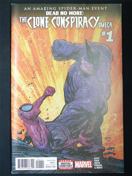 Amazing SPIDER-MAN: Clone Conspiracy Omega #1 - Marvel Comic #B6