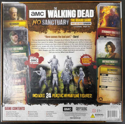 AMC's The Walking Dead: No Sanctuary - What Lies Ahead Expansion Board Game #9HX