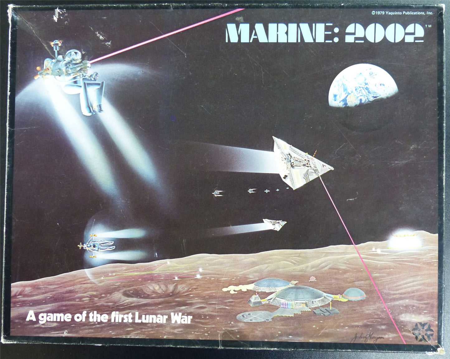 Marine: 2002 A Game of the first Lunar War Boardgame #275