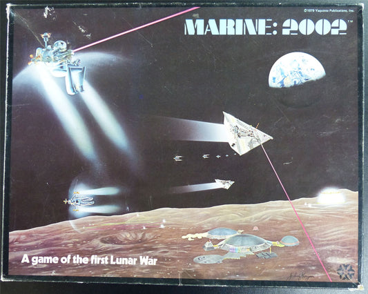 Marine: 2002 A Game of the first Lunar War Boardgame #275