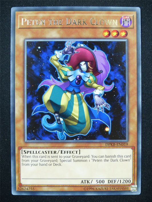 Peten the Dark Clown DPKB Rare - 1st ed Yugioh Card #111