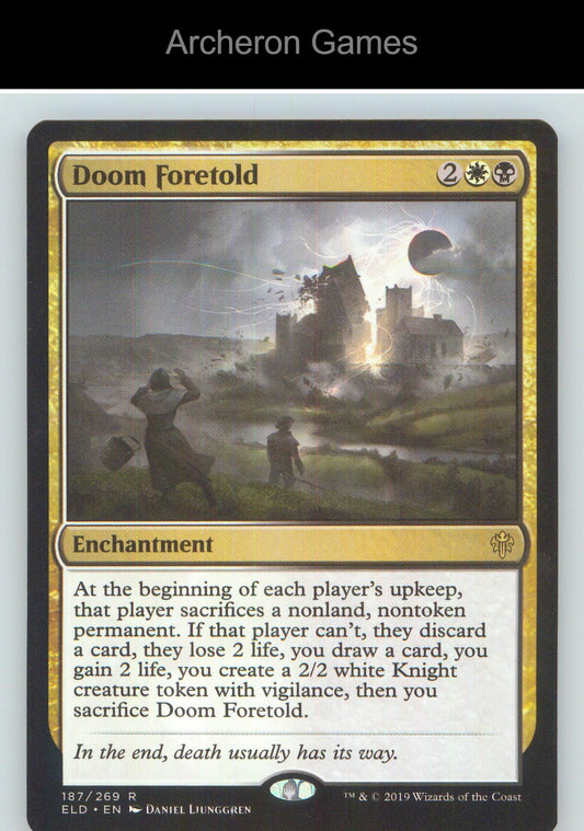 Doom Foretold ELD 187 R MTG Card NM/EX+