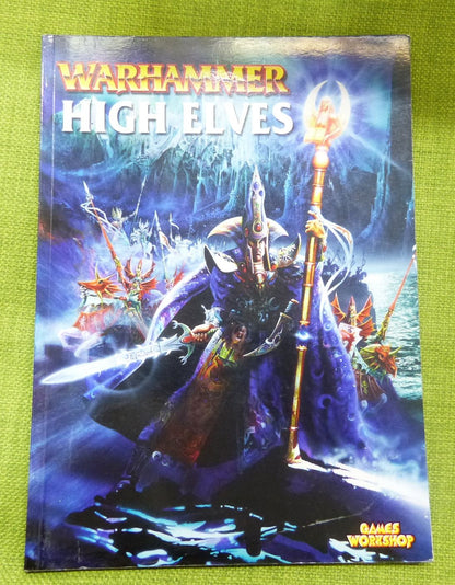 High Elves Armies Book 2002 Softback Book - Warhammer AoS 40k #8V