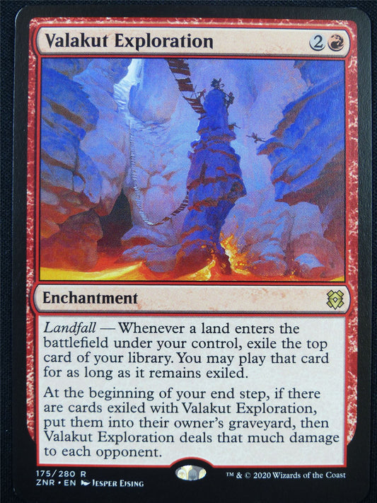 Valakut Exploration - ZNR - Mtg Card #22E