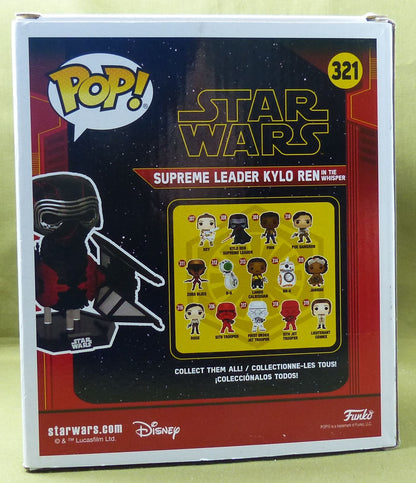 Supreme Leader Kylo Ren in Tie Whisper 321 - Star Wars - Funko Pop! Figure #6BS