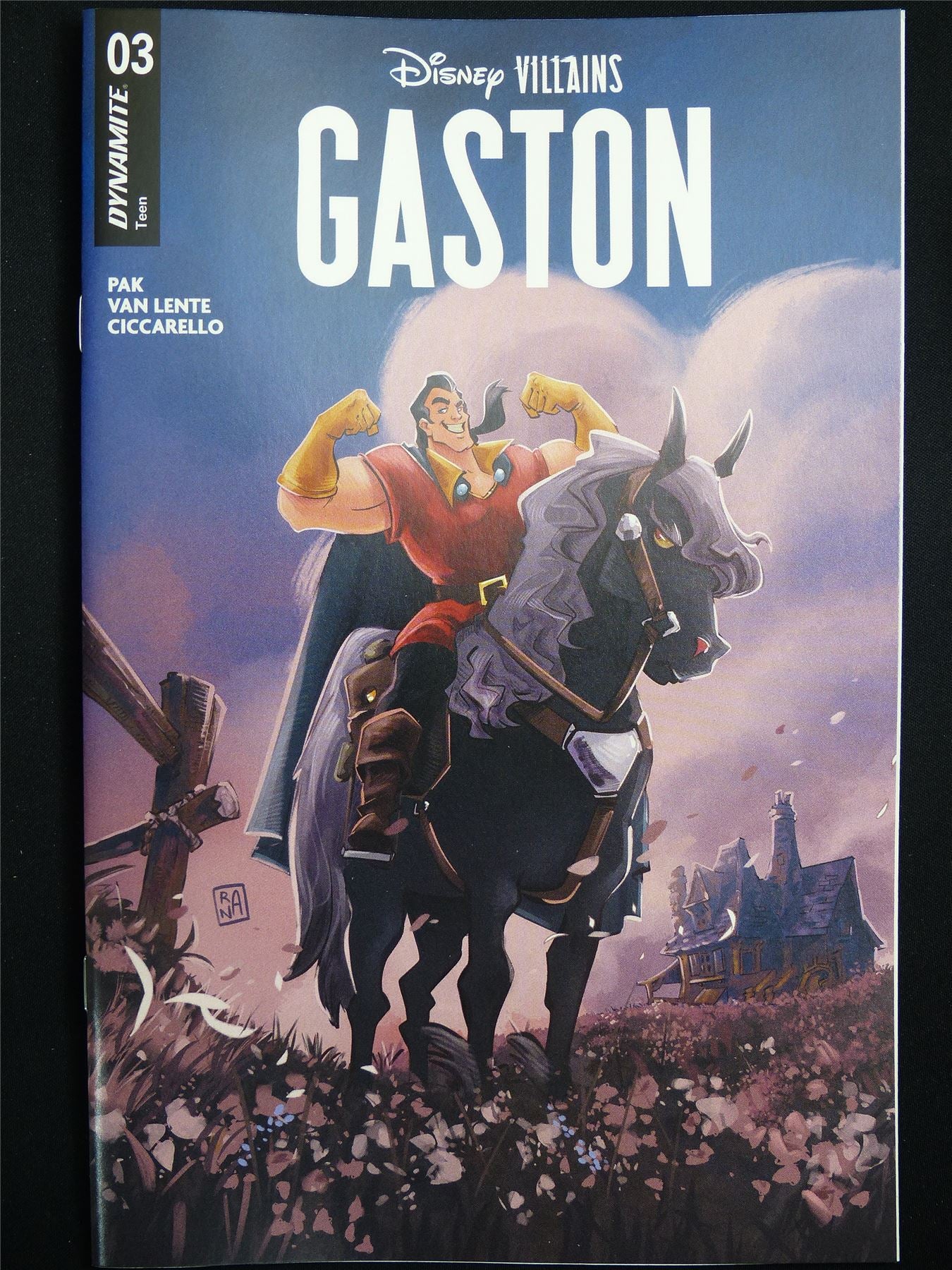 DISNEY Villains: Gaston #3 Cvr A - May 2026 Dynamite Comic #GX