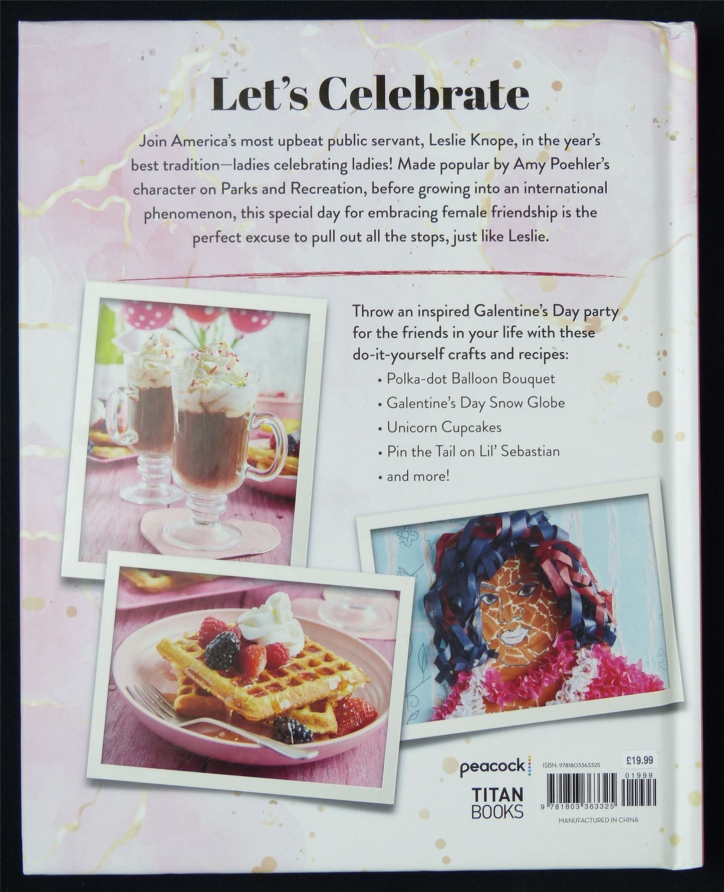 Parks and Recreation Galentine's Day Cookbook - Titan Gift Book Hardback #M6