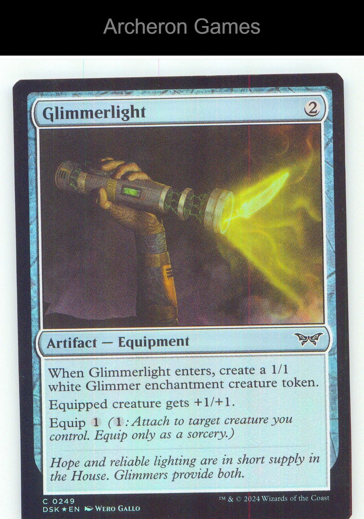 Glimmerlight DSK 249 C MTG Card NM/EX+ Foil