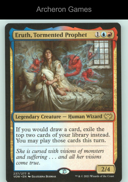 Eruth, Tormented Prophet 237 R MTG Card Innistrad: Crimson Vow