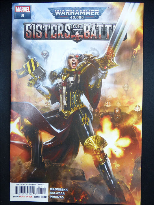 WARHAMMER 40K: Sisters of Battle #5 - Marvel Comic #1M0