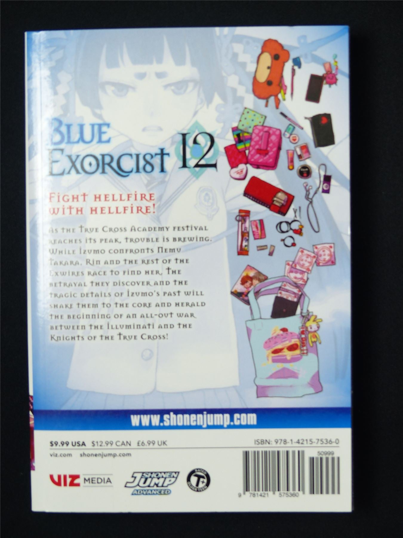 Blue Exorcist volume 12 - Viz Media Manga #6DC