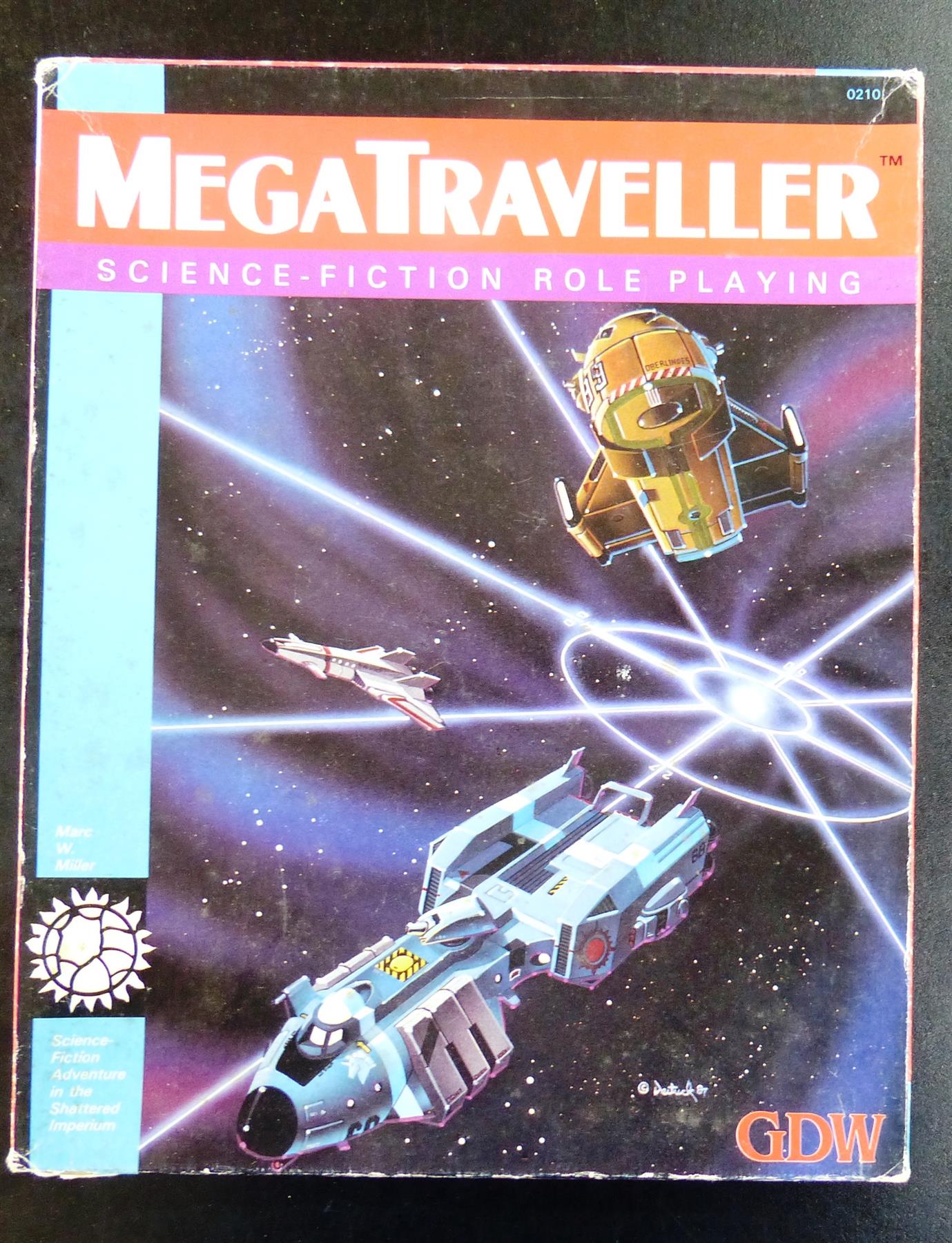 MegaTraveller Science-Fiction Roleplaying Game OOP Classic #1XW