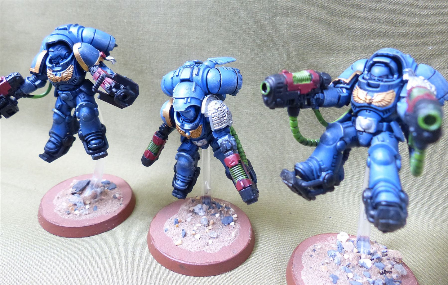 Space Marines - Inceptor Squad painted - Warhammer 40K #1A0